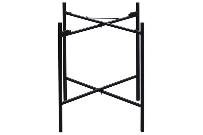 Tulbing Sivupöytä 36 cm - Luonnollinen/Beige/Musta - Huonekalut - Pöytä & ruokailuryhmä - Apupöytä & sivupöytä - Tarjotinpöytä & pikkupöytä