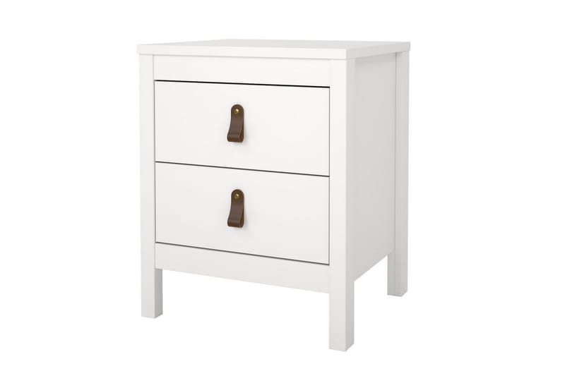 Vallvidera Yöpöytä 44 cm, Valkoinen