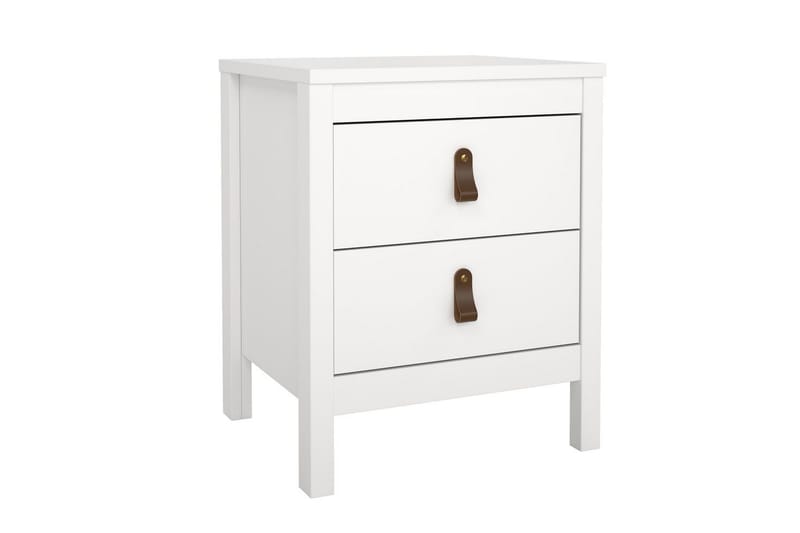 Vallvidera Yöpöytä 44 cm - Valkoinen - Huonekalut - Pöytä & ruokailuryhmä - Apupöytä & sivupöytä - Yöpöytä