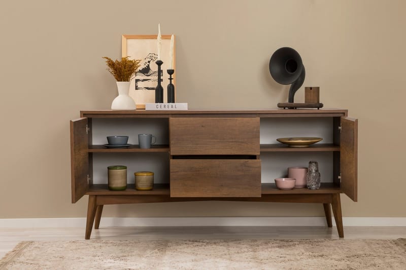 Valsot Konsolipöytä 170 cm - Pähkinäpuu - Säilytys - Säilytyskalusteet - Lipasto