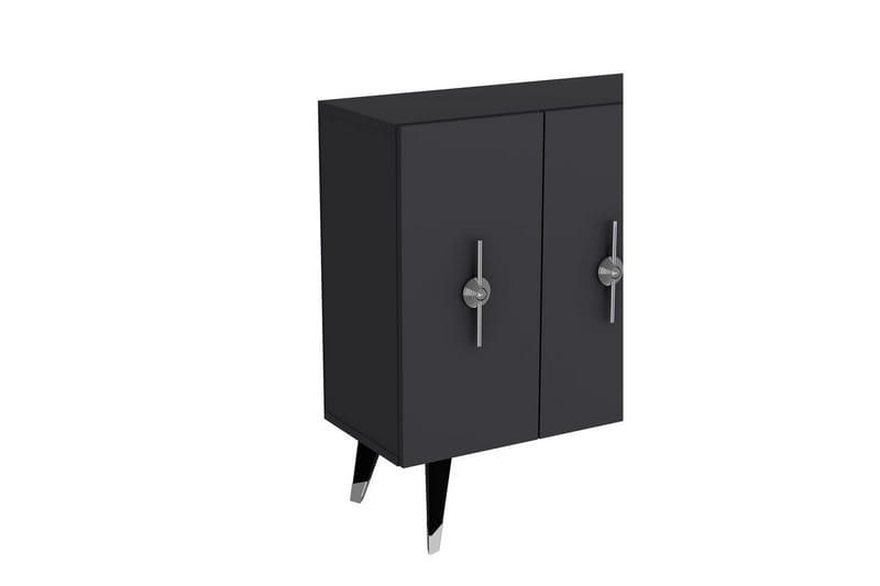 Varen Konsolipöytä 120 cm - Hopea/Antrasiitti - Huonekalut - Pöytä & ruokailuryhmä - Apupöytä & sivupöytä - Konsolipöytä