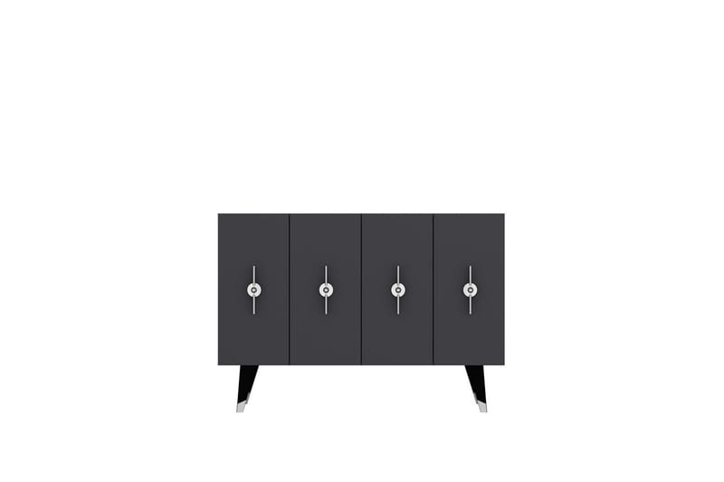 Varen Konsolipöytä 120 cm - Hopea/Antrasiitti - Huonekalut - Pöytä & ruokailuryhmä - Apupöytä & sivupöytä - Konsolipöytä