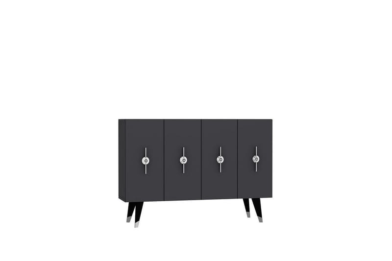 Varen Konsolipöytä 120 cm - Hopea/Antrasiitti - Huonekalut - Pöytä & ruokailuryhmä - Apupöytä & sivupöytä - Konsolipöytä