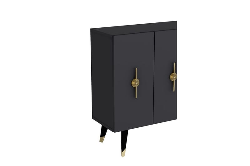 Varen Konsolipöytä 120 cm - Keltainend/Antrasiitti - Huonekalut - Pöytä & ruokailuryhmä - Apupöytä & sivupöytä - Konsolipöytä