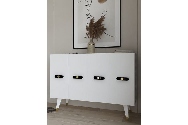 Varen Konsolipöytä 120 cm - Valkoinen - Huonekalut - Pöytä & ruokailuryhmä - Apupöytä & sivupöytä - Konsolipöytä