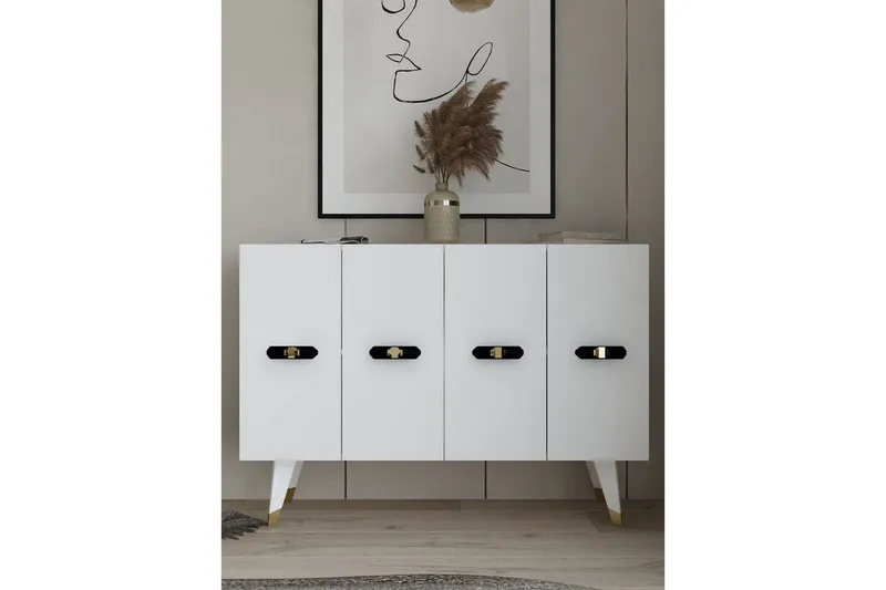 Varen Konsolipöytä 120 cm - Valkoinen - Huonekalut - Pöytä & ruokailuryhmä - Apupöytä & sivupöytä - Konsolipöytä