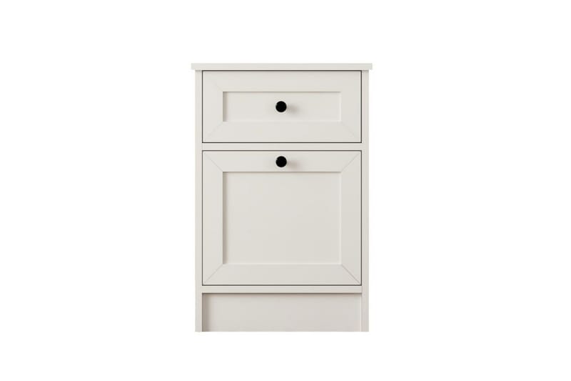 Varion Yöpöytä 45 cm, Matta Valkoinen