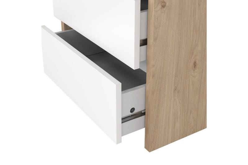 Varun Yöpöytä 52 cm - Valkoinen - Huonekalut - Pöytä & ruokailuryhmä - Apupöytä & sivupöytä - Yöpöytä