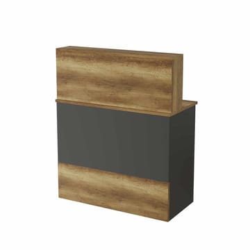 Vastaanottotiski Skye Decor Bren (90 x 110 x 44,5 cm) Baroq antrasiitti - Baroq/Antrasiitti - Huonekalut - Pöytä & ruokailuryhmä - Apupöytä & sivupöytä - Eteispöytä