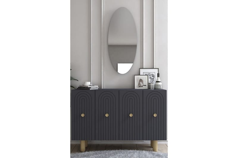 Velorae Konsolipöytä 120 cm - Antrasiitti - Huonekalut - Pöytä & ruokailuryhmä - Apupöytä & sivupöytä - Konsolipöytä