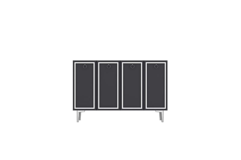 Velorae Konsolipöytä 120 cm - Antrasiitti/Hopea - Huonekalut - Pöytä & ruokailuryhmä - Apupöytä & sivupöytä - Konsolipöytä