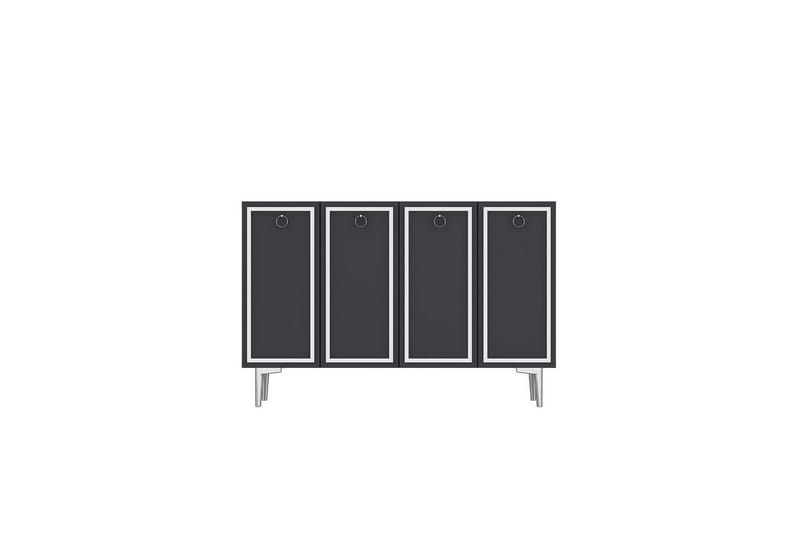 Velorae Konsolipöytä 120 cm - Antrasiitti/Hopea - Huonekalut - Pöytä & ruokailuryhmä - Apupöytä & sivupöytä - Konsolipöytä