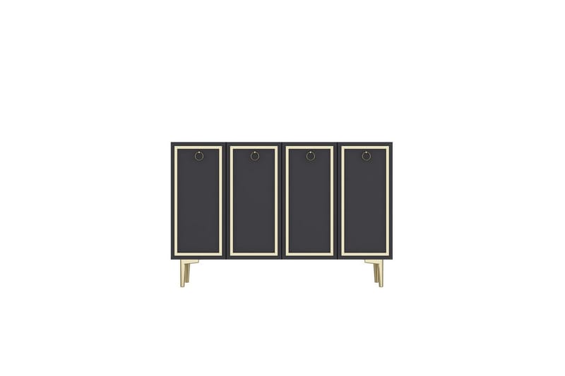 Velorae Konsolipöytä 120 cm - Antrasiitti/Keltainend - Huonekalut - Pöytä & ruokailuryhmä - Apupöytä & sivupöytä - Konsolipöytä