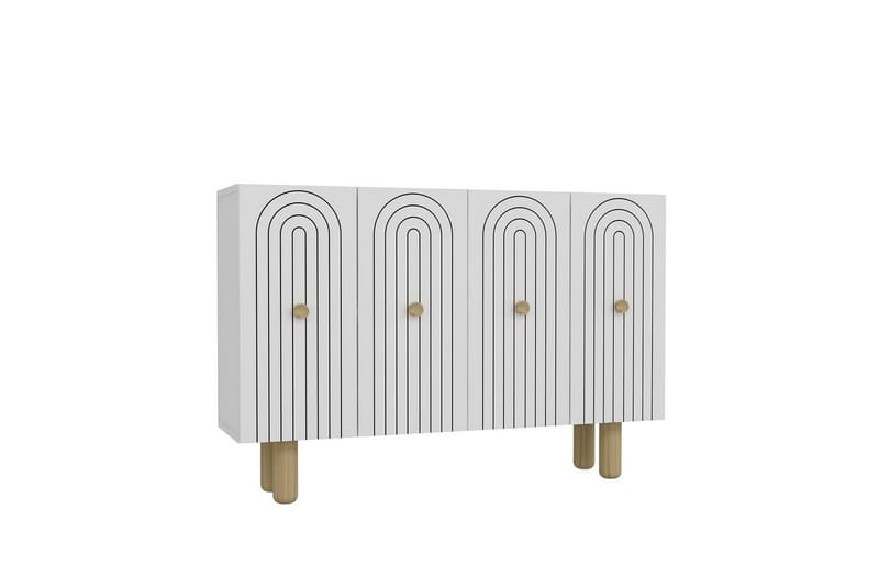 Velorae Konsolipöytä 120 cm - Valkoinen - Huonekalut - Pöytä & ruokailuryhmä - Apupöytä & sivupöytä - Konsolipöytä