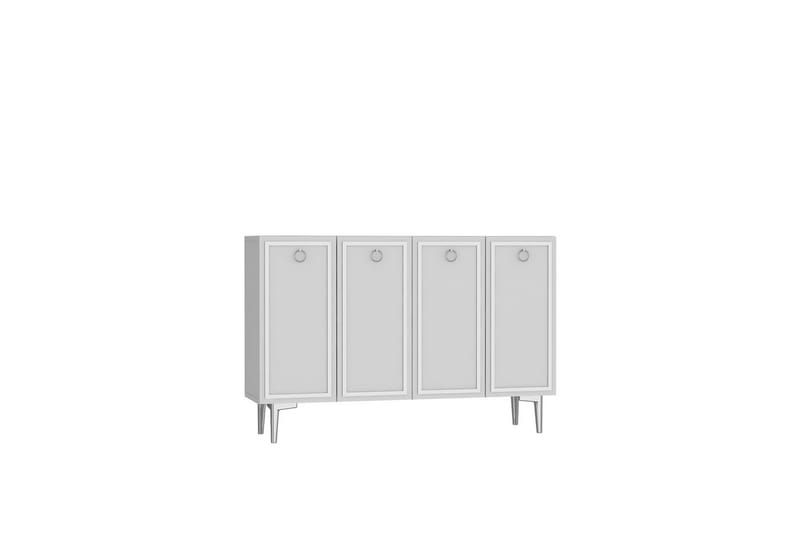 Velorae Konsolipöytä 120 cm - Valkoinen/Hopea - Huonekalut - Pöytä & ruokailuryhmä - Apupöytä & sivupöytä - Konsolipöytä