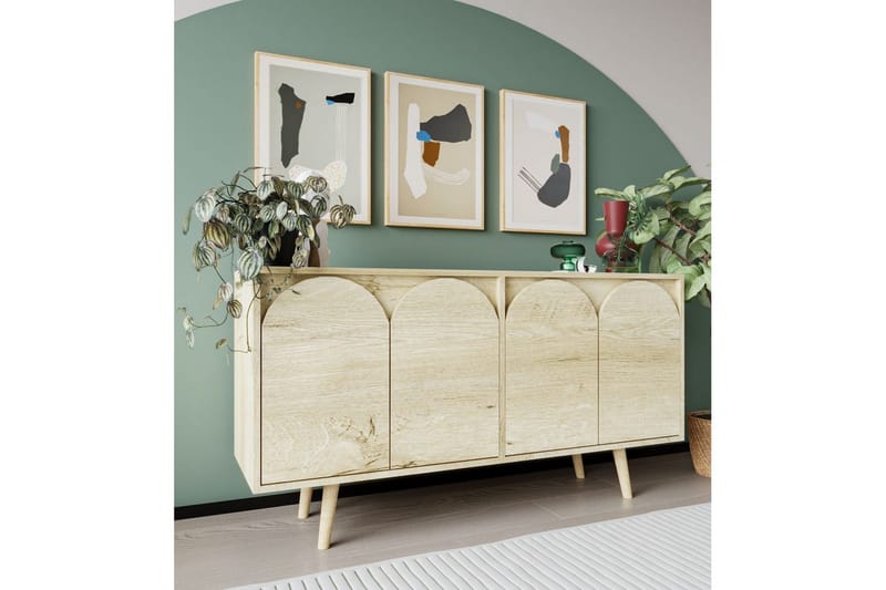 Venezia Konsolipöytä 150 cm - Ruskea - Huonekalut - Pöytä & ruokailuryhmä - Apupöytä & sivupöytä - Konsolipöytä