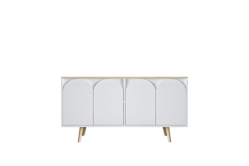 Venezia Konsolipöytä 150 cm - Ruskea/Valkoinen - Huonekalut - Pöytä & ruokailuryhmä - Apupöytä & sivupöytä - Konsolipöytä