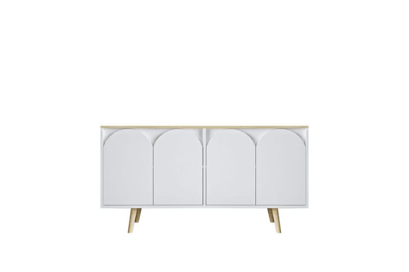 Venezia Konsolipöytä 150 cm - Ruskea/Valkoinen - Huonekalut - Pöytä & ruokailuryhmä - Apupöytä & sivupöytä - Konsolipöytä