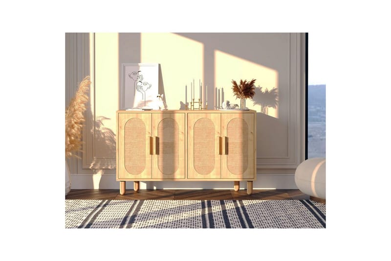 Veradia Konsolipöytä 120 cm - Tammi - Huonekalut - Pöytä & ruokailuryhmä - Apupöytä & sivupöytä - Konsolipöytä