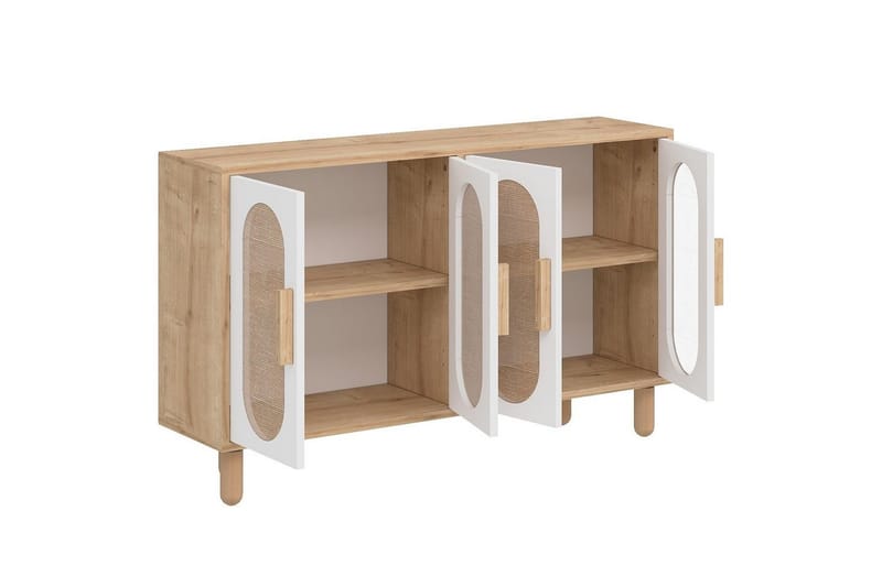 Veradia Konsolipöytä 120 cm - Tammi/Pähkinä - Huonekalut - Pöytä & ruokailuryhmä - Apupöytä & sivupöytä - Konsolipöytä