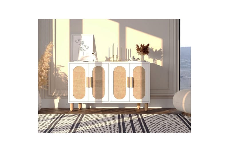 Veradia Konsolipöytä 120 cm - Valkoinen - Huonekalut - Pöytä & ruokailuryhmä - Apupöytä & sivupöytä - Konsolipöytä