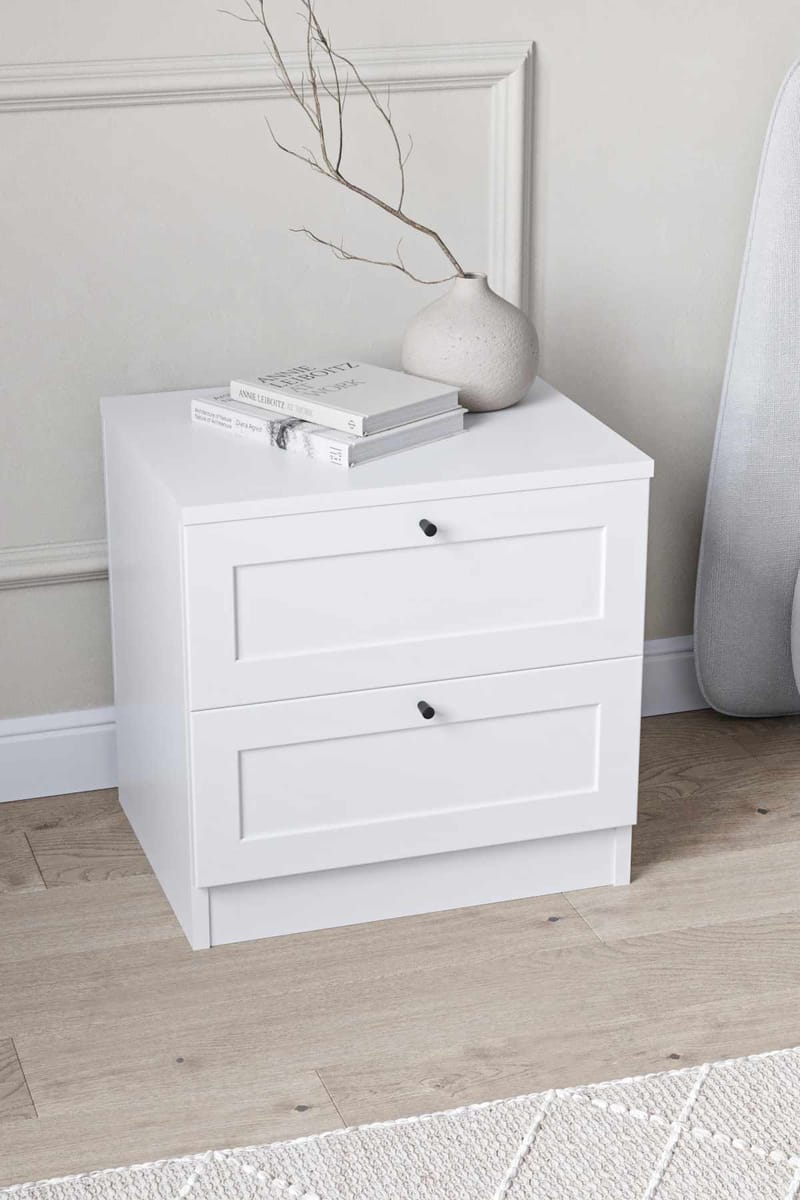 Veyloren tyynyliina 2-pakkaus 60x60 cm - Huonekalut - Pöytä & ruokailuryhmä - Apupöytä & sivupöytä - Yöpöytä