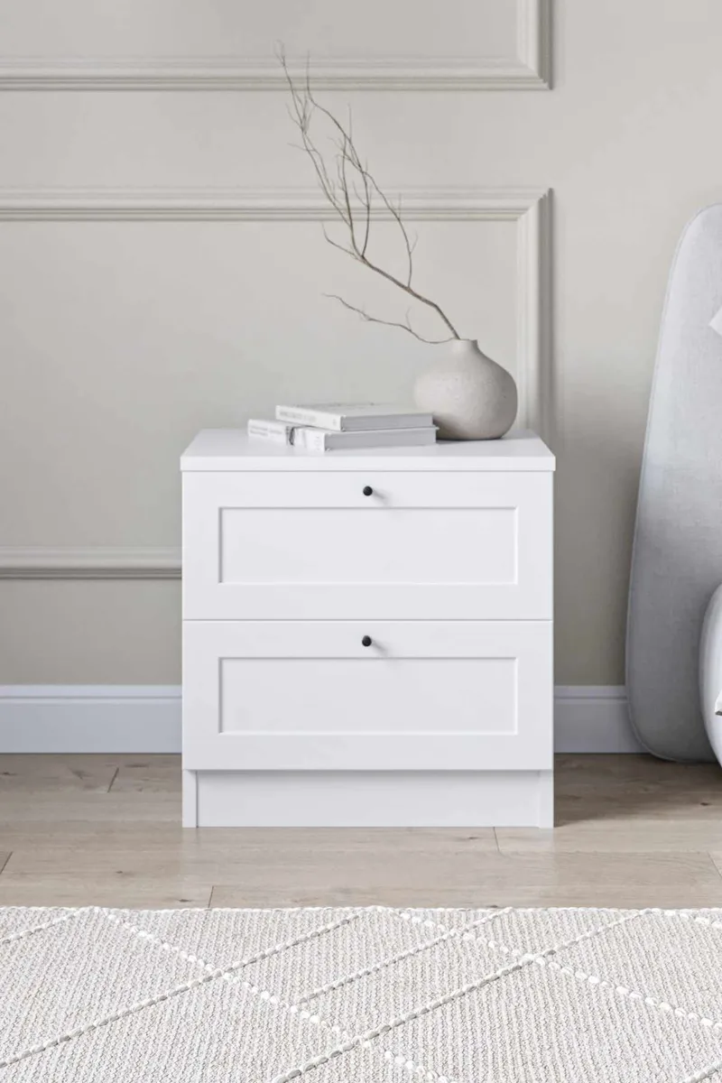 Veyloren tyynyliina 2-pakkaus 60x60 cm - Huonekalut - Pöytä & ruokailuryhmä - Apupöytä & sivupöytä - Yöpöytä