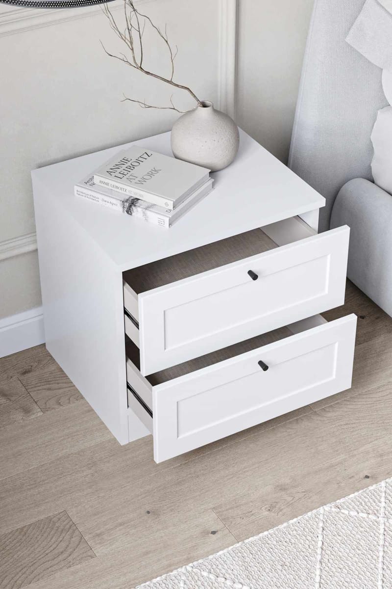 Veyloren tyynyliina 2-pakkaus 60x60 cm - Huonekalut - Pöytä & ruokailuryhmä - Apupöytä & sivupöytä - Yöpöytä