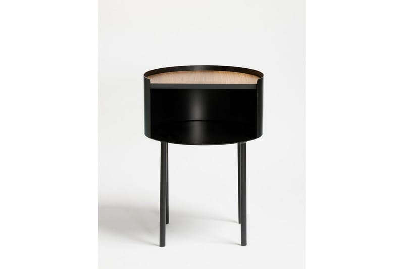 Veyric Sivupöytä 40 cm - Musta - Huonekalut - Pöytä & ruokailuryhmä - Apupöytä & sivupöytä - Tarjotinpöytä & pikkupöytä