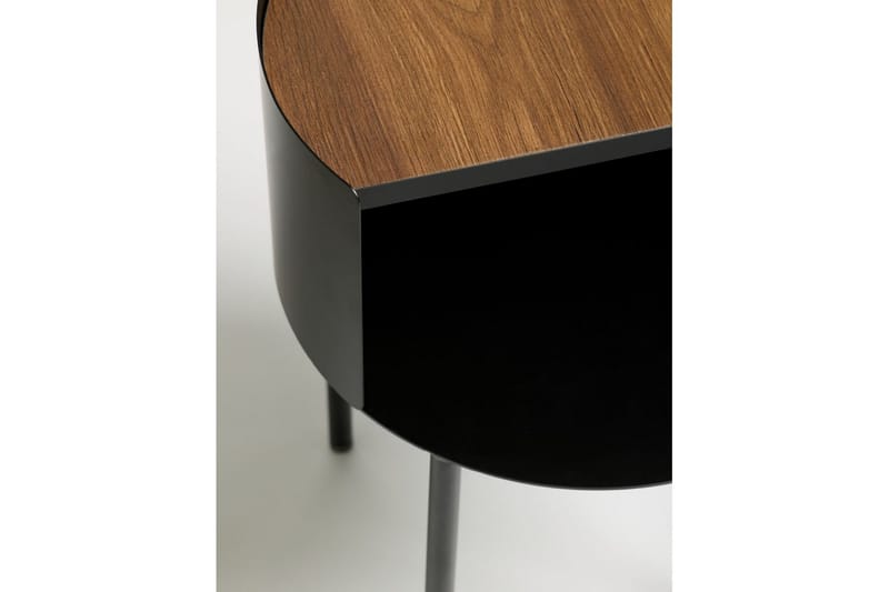 Veyric Sivupöytä 40 cm - Musta - Huonekalut - Pöytä & ruokailuryhmä - Apupöytä & sivupöytä - Tarjotinpöytä & pikkupöytä