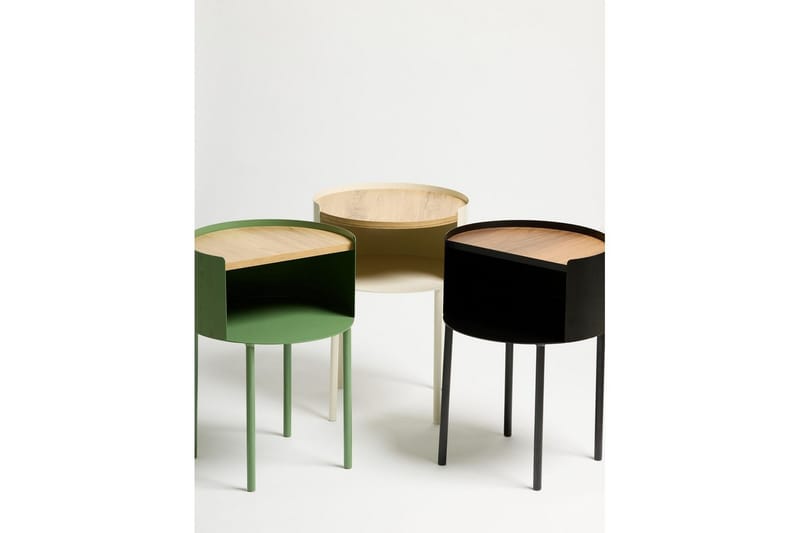 Veyric Sivupöytä 40 cm - Musta - Huonekalut - Pöytä & ruokailuryhmä - Apupöytä & sivupöytä - Tarjotinpöytä & pikkupöytä