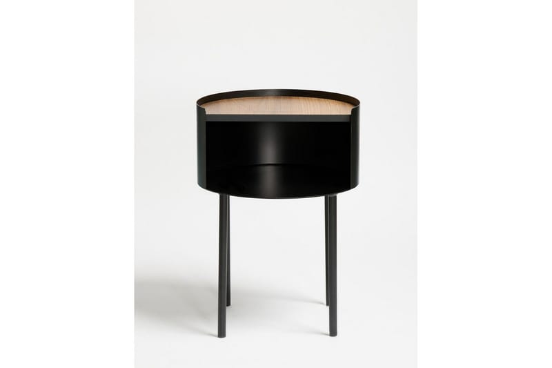 Veyric Sivupöytä 40 cm - Musta - Huonekalut - Pöytä & ruokailuryhmä - Apupöytä & sivupöytä - Tarjotinpöytä & pikkupöytä