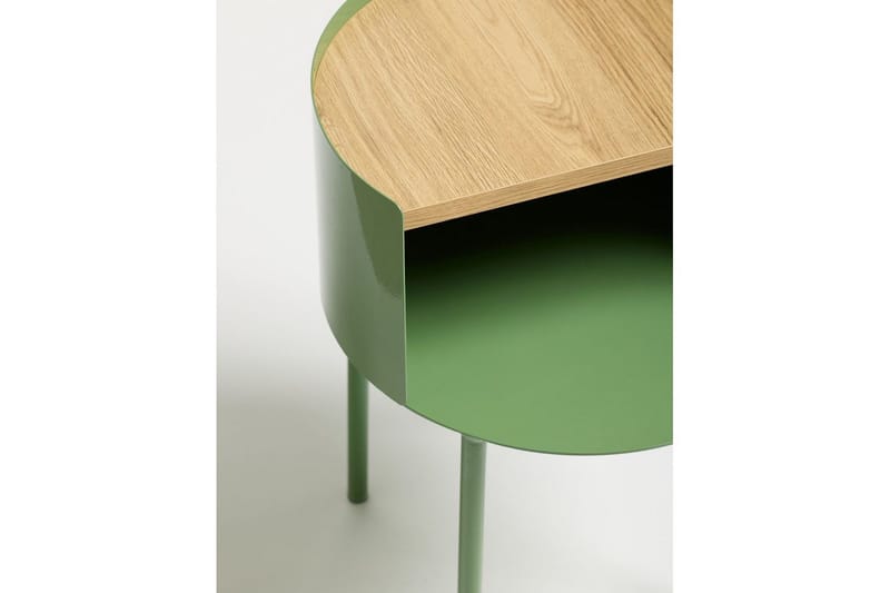 Veyric Sivupöytä 40 cm - Vihreä - Huonekalut - Pöytä & ruokailuryhmä - Apupöytä & sivupöytä - Tarjotinpöytä & pikkupöytä