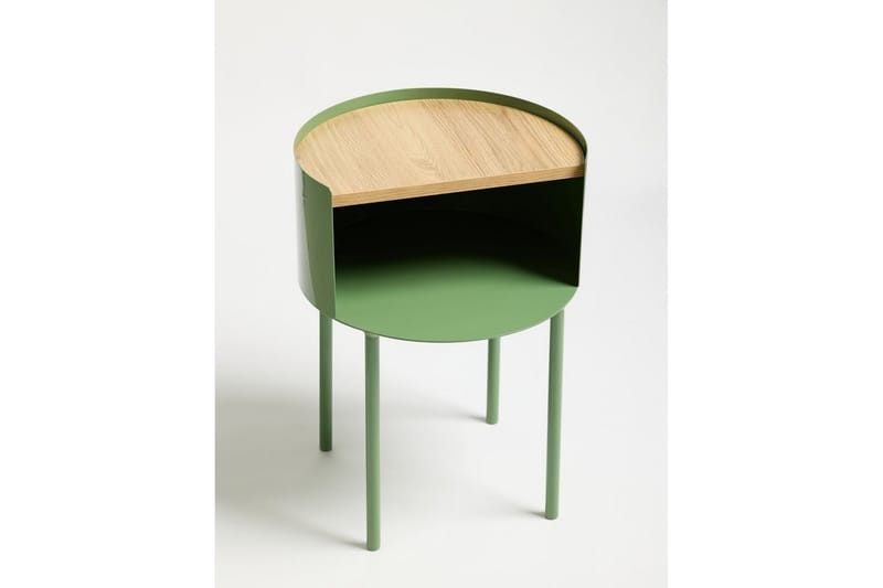 Veyric Sivupöytä 40 cm - Vihreä - Huonekalut - Pöytä & ruokailuryhmä - Apupöytä & sivupöytä - Tarjotinpöytä & pikkupöytä