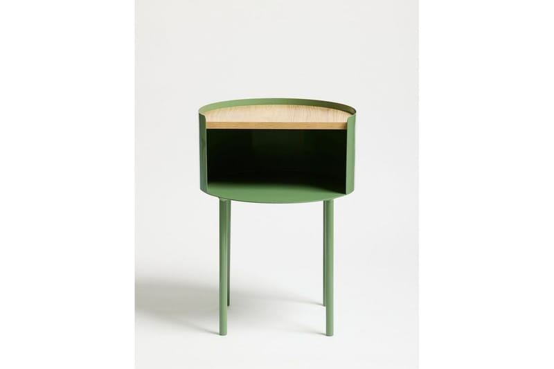 Veyric Sivupöytä 40 cm - Vihreä - Huonekalut - Pöytä & ruokailuryhmä - Apupöytä & sivupöytä - Tarjotinpöytä & pikkupöytä