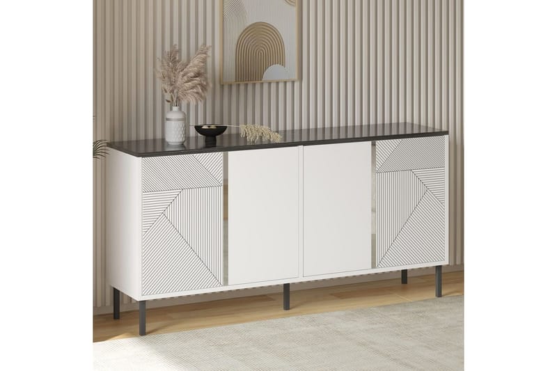 Veyricon Konsolipöytä 150 cm - Valkoinen - Huonekalut - Pöytä & ruokailuryhmä - Apupöytä & sivupöytä - Konsolipöytä