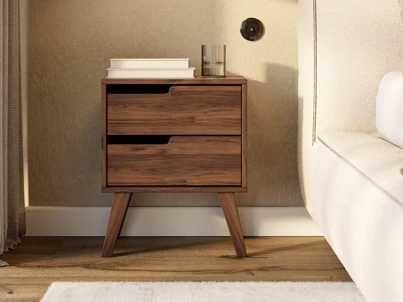 Virello Yöpöytä 45 cm - ruskea - Huonekalut - Pöytä & ruokailuryhmä - Apupöytä & sivupöytä - Yöpöytä