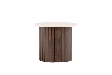 Visingsö Sivupöytä 52 cm - Beige - Huonekalut - Pöytä & ruokailuryhmä - Apupöytä & sivupöytä - Tarjotinpöytä & pikkupöytä