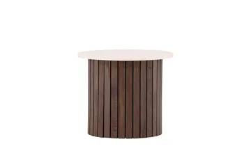 Visingsö Sivupöytä 52 cm - Beige - Huonekalut - Pöytä & ruokailuryhmä - Apupöytä & sivupöytä - Tarjotinpöytä & pikkupöytä
