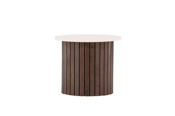 Visingsö Sivupöytä 52 cm - Beige - Huonekalut - Pöytä & ruokailuryhmä - Apupöytä & sivupöytä - Tarjotinpöytä & pikkupöytä