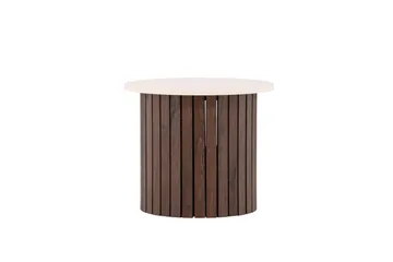 Visingsö Sivupöytä 52 cm - Beige - Huonekalut - Pöytä & ruokailuryhmä - Apupöytä & sivupöytä - Tarjotinpöytä & pikkupöytä