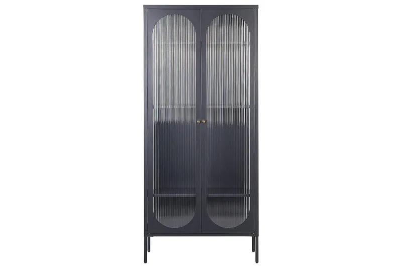 Vitrinikaappi Foxton - Säilytys - Kaappi - Vitriini