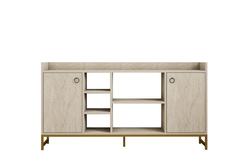 Vuslat Konsolipöytä 160 cm - Beige - Huonekalut - Pöytä & ruokailuryhmä - Apupöytä & sivupöytä - Konsolipöytä