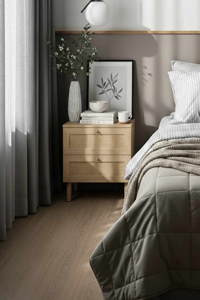 Wonthaggi yöpöytä 52 cm - Huonekalut - Pöytä & ruokailuryhmä - Apupöytä & sivupöytä - Yöpöytä