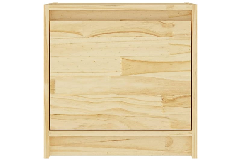 Yöpöydät 2 kpl 40x30,5x40 cm täysi mänty - Ruskea - Huonekalut - Pöytä & ruokailuryhmä - Apupöytä & sivupöytä - Yöpöytä