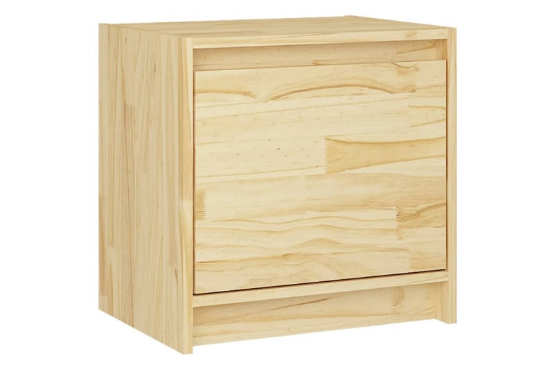 Yöpöydät 2 kpl 40x30,5x40 cm täysi mänty - Ruskea - Huonekalut - Pöytä & ruokailuryhmä - Apupöytä & sivupöytä - Yöpöytä