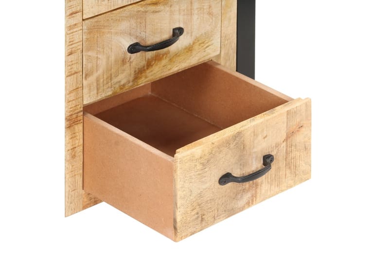 Yöpöytä 40x35x55 cm täysi mangopuu - Ruskea - Huonekalut - Pöytä & ruokailuryhmä - Apupöytä & sivupöytä - Yöpöytä