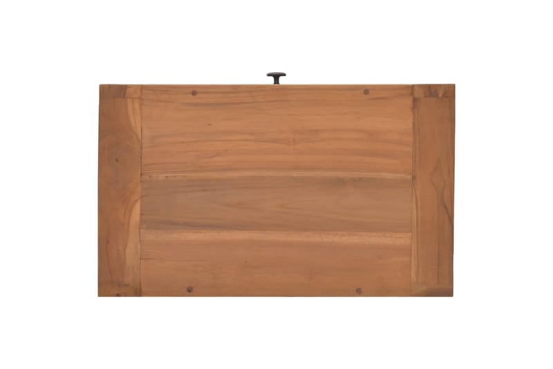 Yöpöytä 50x30x35 cm täysi tiikki - Ruskea - Huonekalut - Pöytä & ruokailuryhmä - Apupöytä & sivupöytä - Yöpöytä