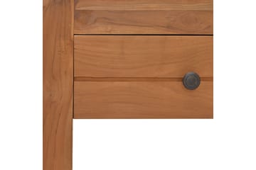 Yöpöytä 50x30x35 cm täysi tiikki - Ruskea - Huonekalut - Pöytä & ruokailuryhmä - Apupöytä & sivupöytä - Yöpöytä