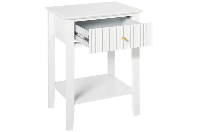 Yöpöytä Assisi säilytyslaatikolla - Huonekalut - Pöytä & ruokailuryhmä - Apupöytä & sivupöytä - Yöpöytä